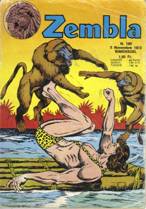 Scan de la Couverture Zembla n 190